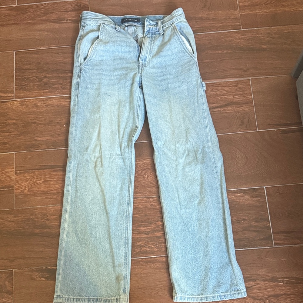 Aeropostale Relaxed Fit Light Blue Jeans